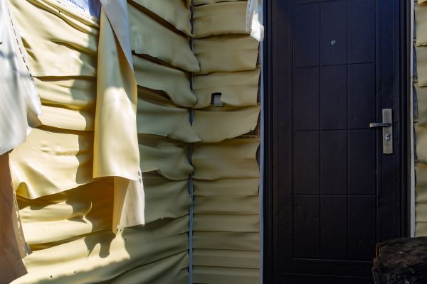 Melted Siding Replacement in Bismarck